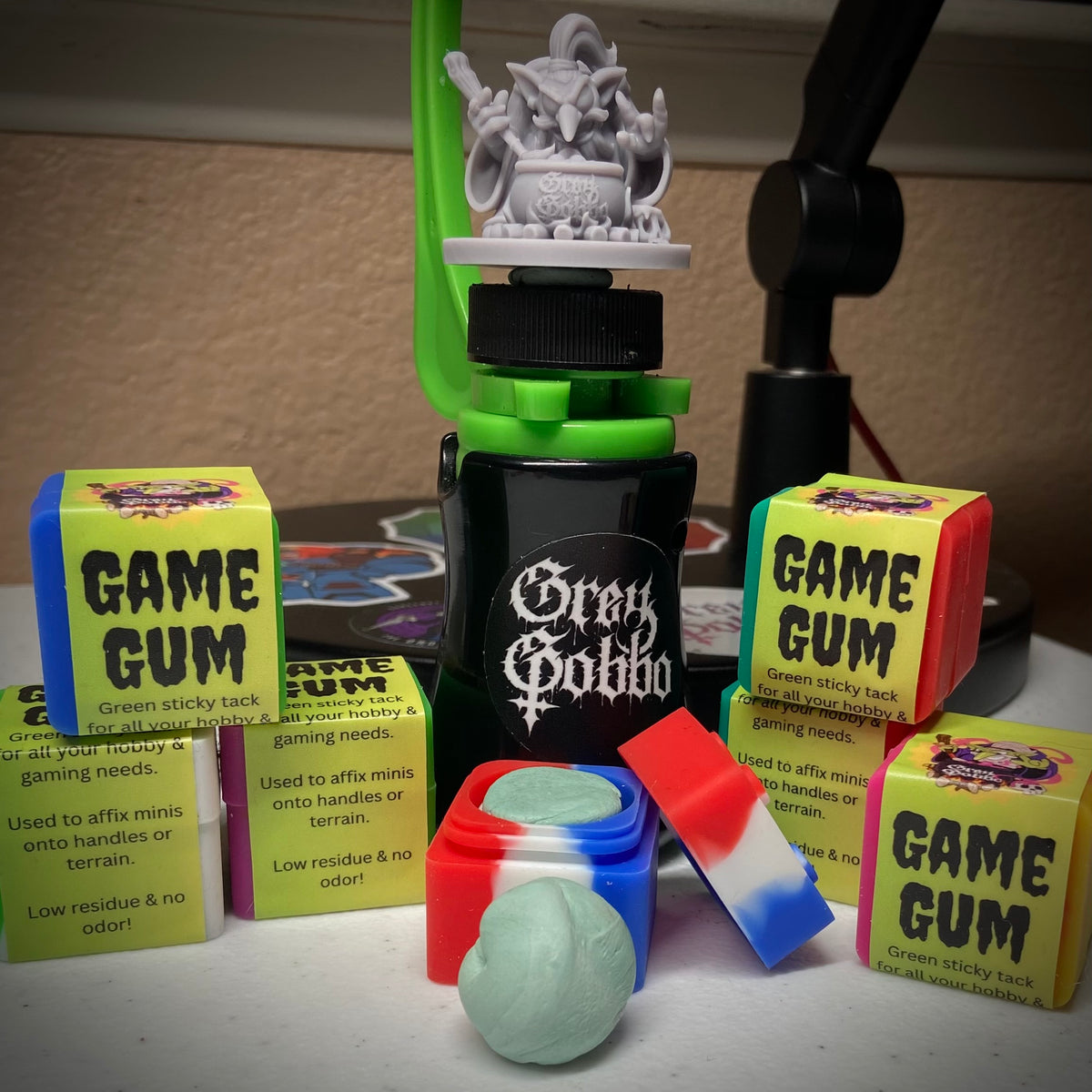 Game Gum - Green Sticky Tack