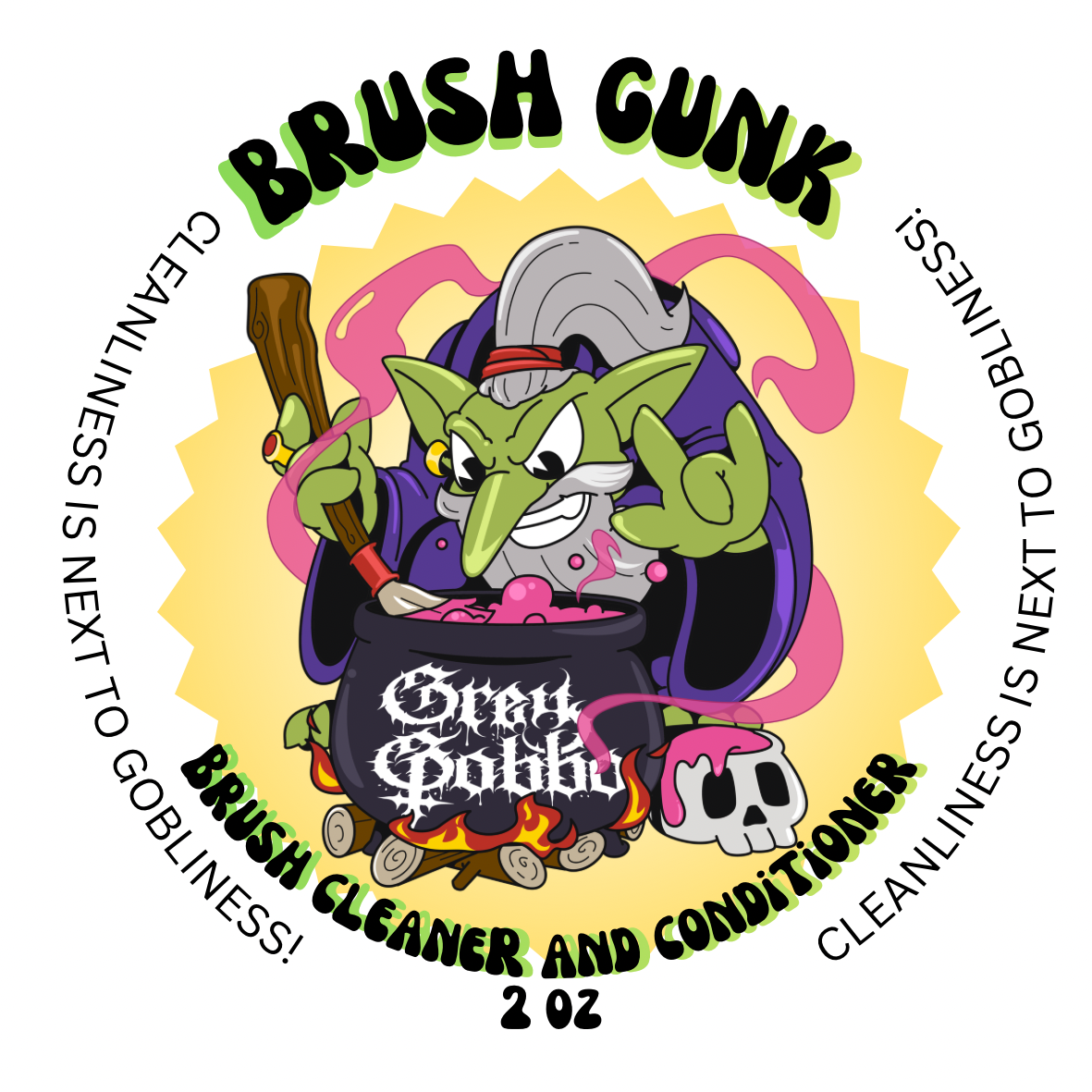 Grey Gobbo’s Brush Gunk